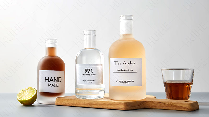 Классическая круглая бутылка для ликера - скандинавская бутылка для ликера