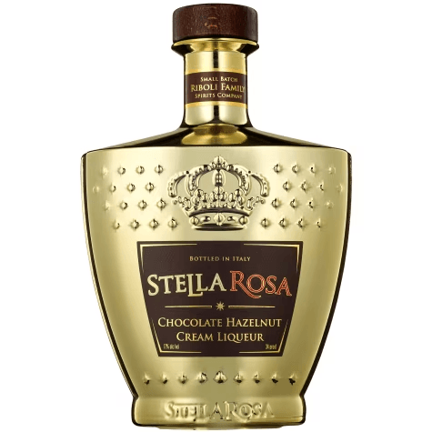 Бутылка Stella Rosa с шоколадно-ореховым кремом емкостью 750 мл.